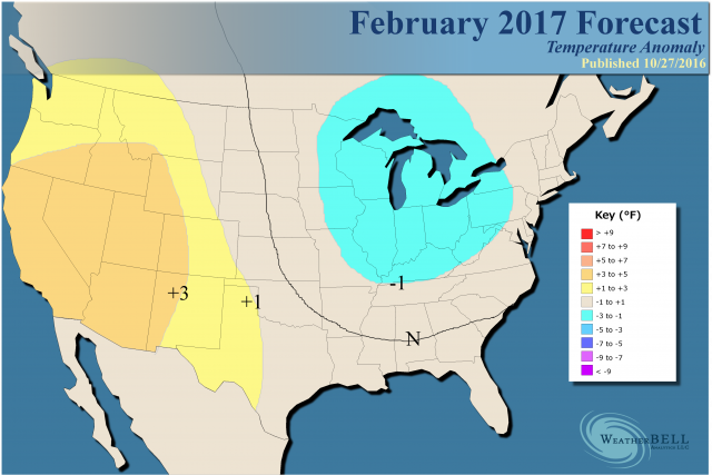 Winter Seasonal Forecast Update